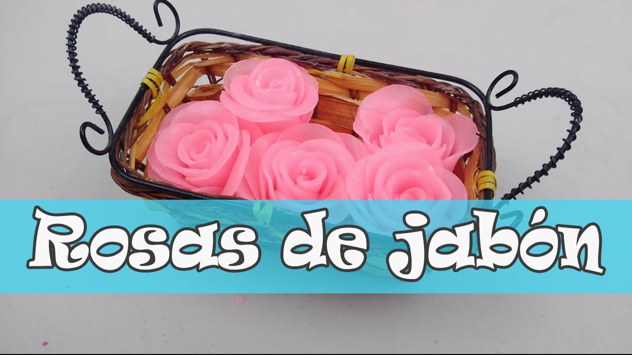 Rosas de Jabón de glicerina