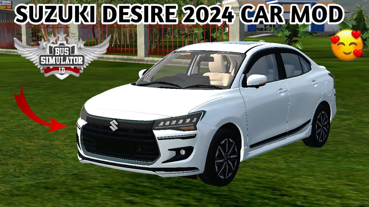 😘🎉🌟Download SUZUKI SWIFT DESIRE 2024 CAR MOD For Bus Simulator Indonesia