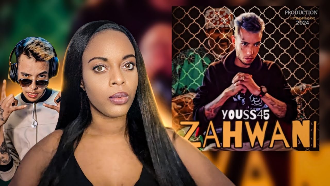 YOUSS45 - ZAHWANI ( CLIP OFFICIEL ) Réaction 🇲🇦🇬🇧🖤💛 #youss45