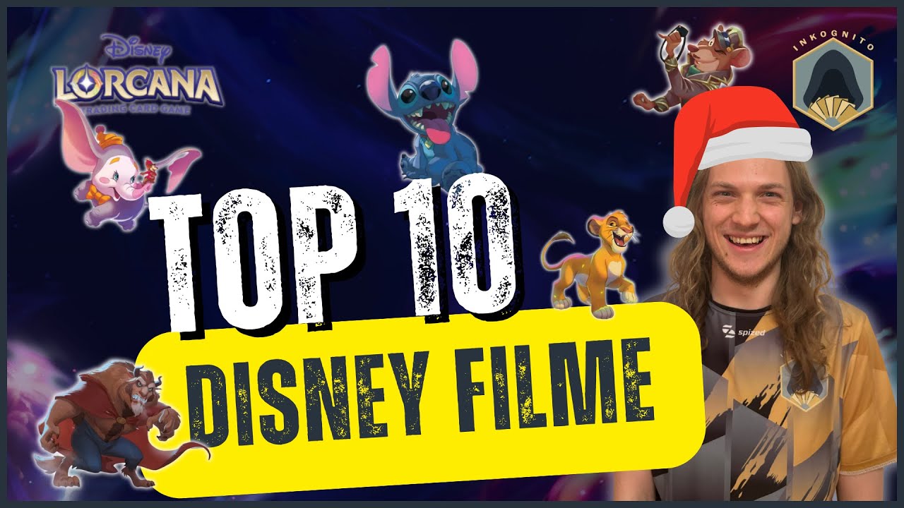 Kilians Top 10 Disney Filme 😍| Disney Lorcana TCG