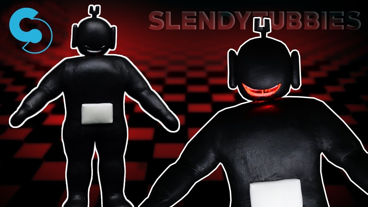 Shadow Tubby | Slendytubbies III | LED / Air Dry Clay Tutorial