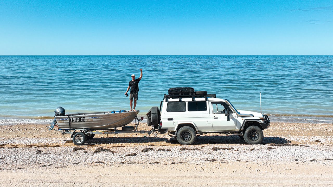 6 Days Across Australia - Dust Storm, Spearfishing & Remote Camping