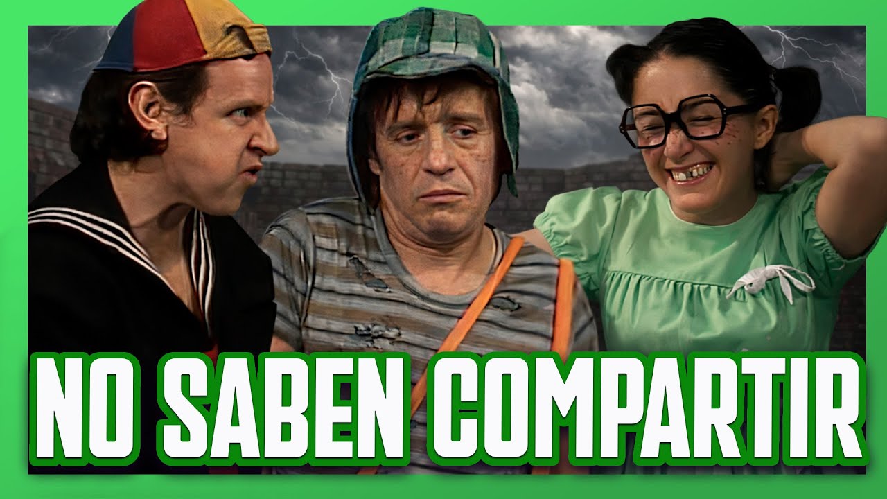 Quico, el Chavo y la Chilindrina pelean por un álbum de estampitas