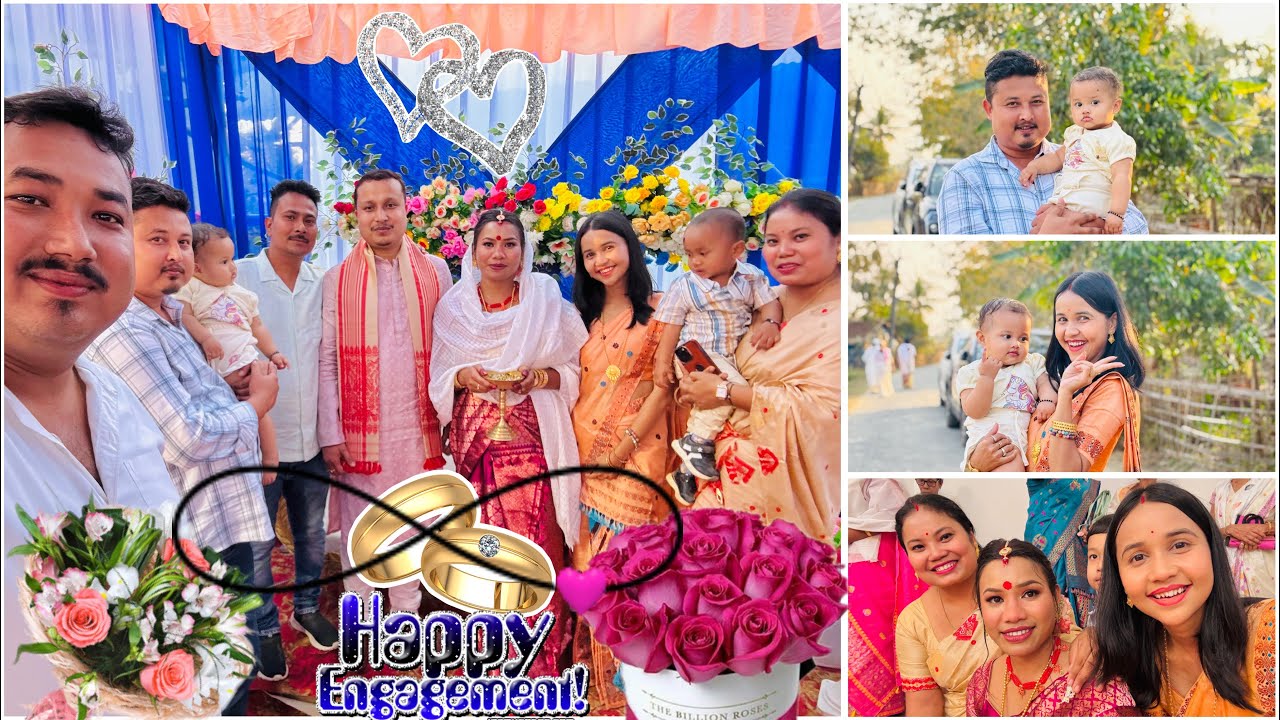 Adiৰ এজন বিশেষ বন্ধুৰ আঙুঠি পিন্ধোৱা||হ’বলগীয়া দৰা কইনাক ভালকৈ দেখিব||বিয়া ওচৰ চাপিছে আৰু||#wedding 