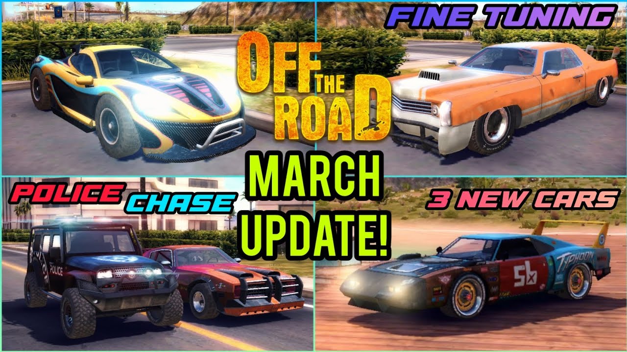 OFF THE ROAD: Everything New in 1.13.0 Update! | Fine Tuning, Police Chases🚔 & 3 New Cars🏎️