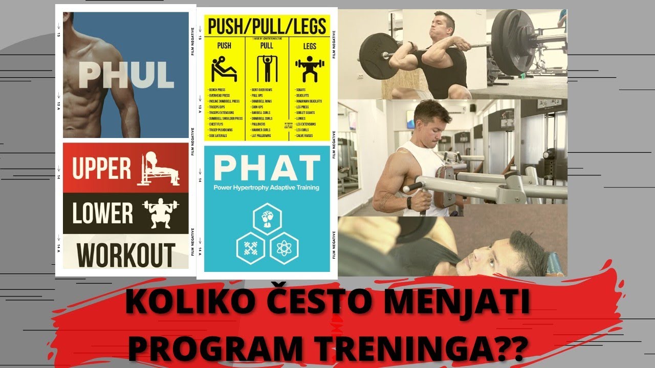KOLIKO ČESTO MENJATI PROGRAM TRENINGA, AKO MI JE CILJ MI&Scaron;IĆNA MASA??