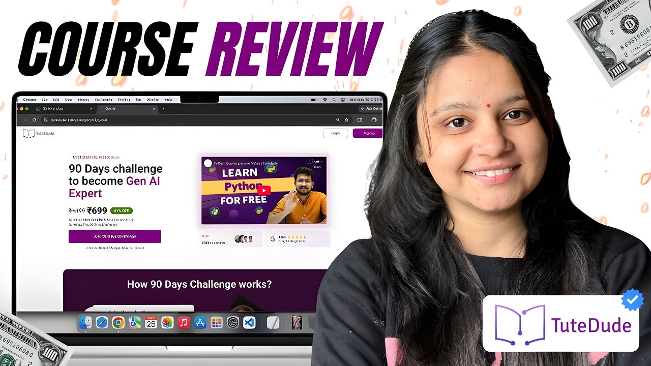 ₹599 Mein Gen AI Course + Full Refund? 😳 | TuteDude Gen AI Review
