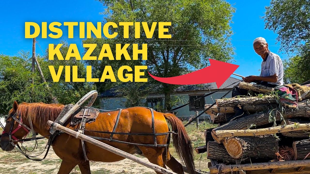How is the Village life in Kazakhstan? | Culture, Livestock, Hospitality