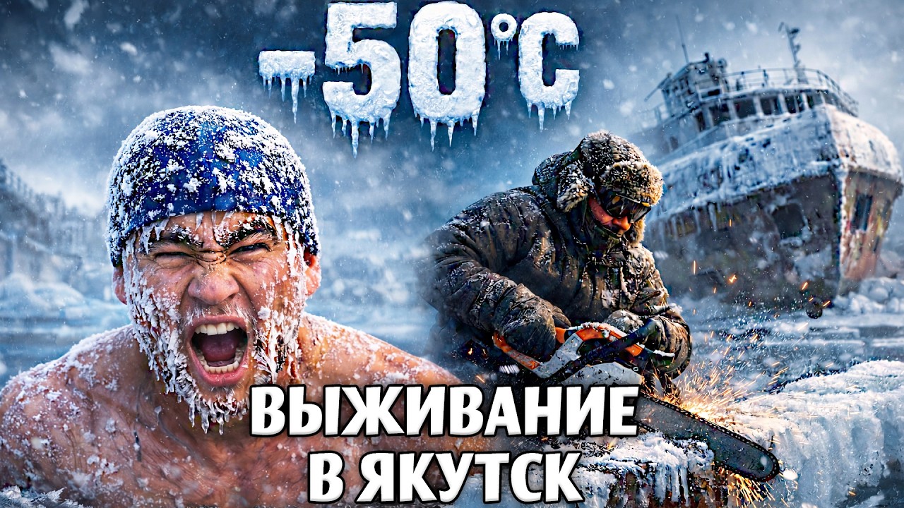 ЯКУТСК, РОССИЯ, -50 °C: ЧРЕЗВЫЧАЙНО ТЯЖЕЛЫЕ РАБОТЫ И БЕЗДОМНЫЕ В САМОМ ХОЛОДНОМ ГОРОДЕ МИРА
