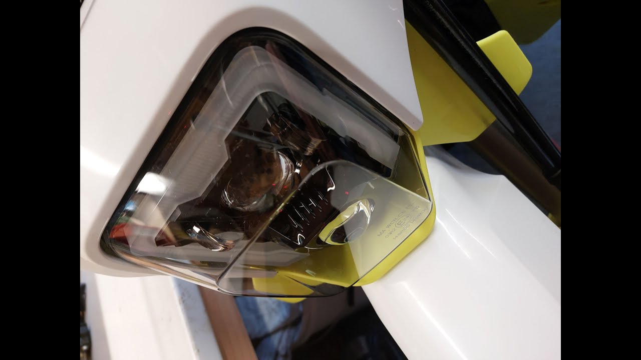 Husqvarna 701 Enduro LED headlight FAIL!