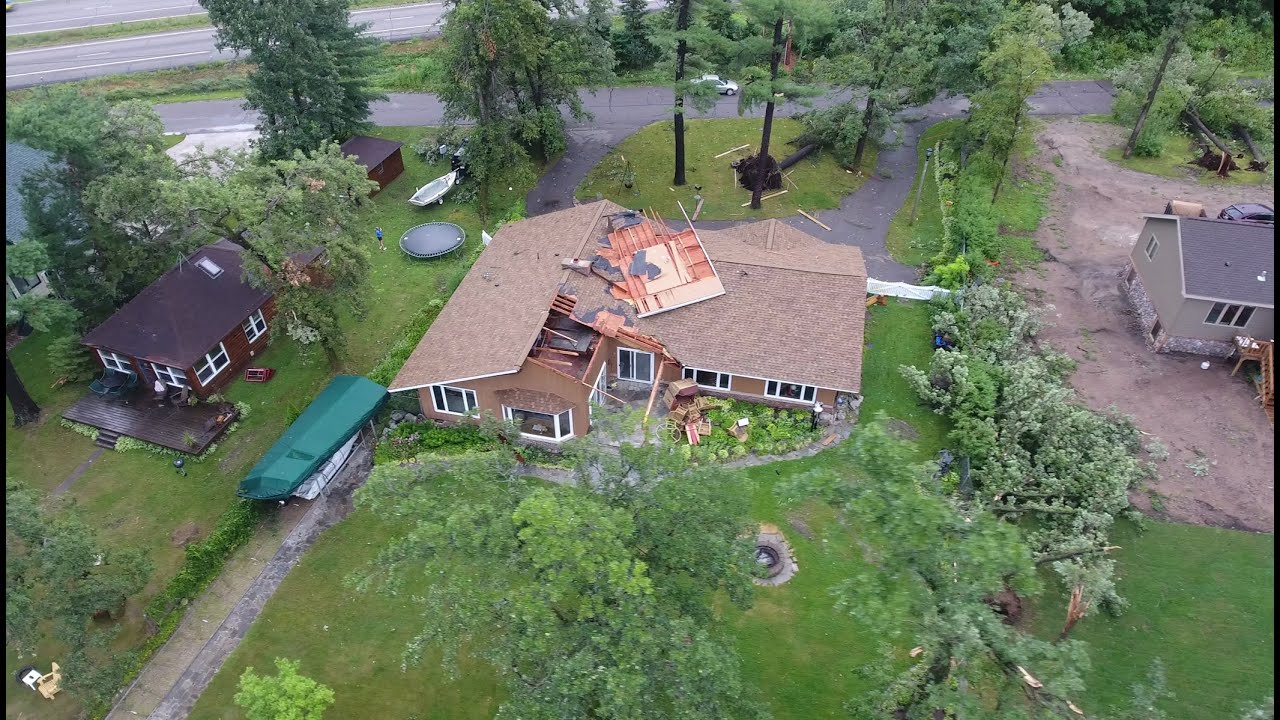 Storm Damage - August 4 2016, Nisswa, MN