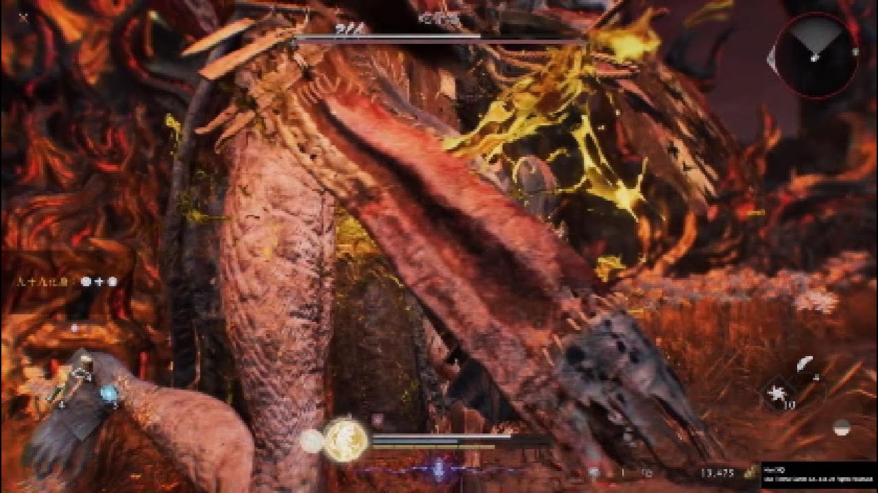 仁王3 体験版　蛇骨婆&山県昌景（妖怪）　ノーダメージ(刀&手甲) Nioh3 Jakotsu-baba and Yamagata Masakage（demon）No Damage