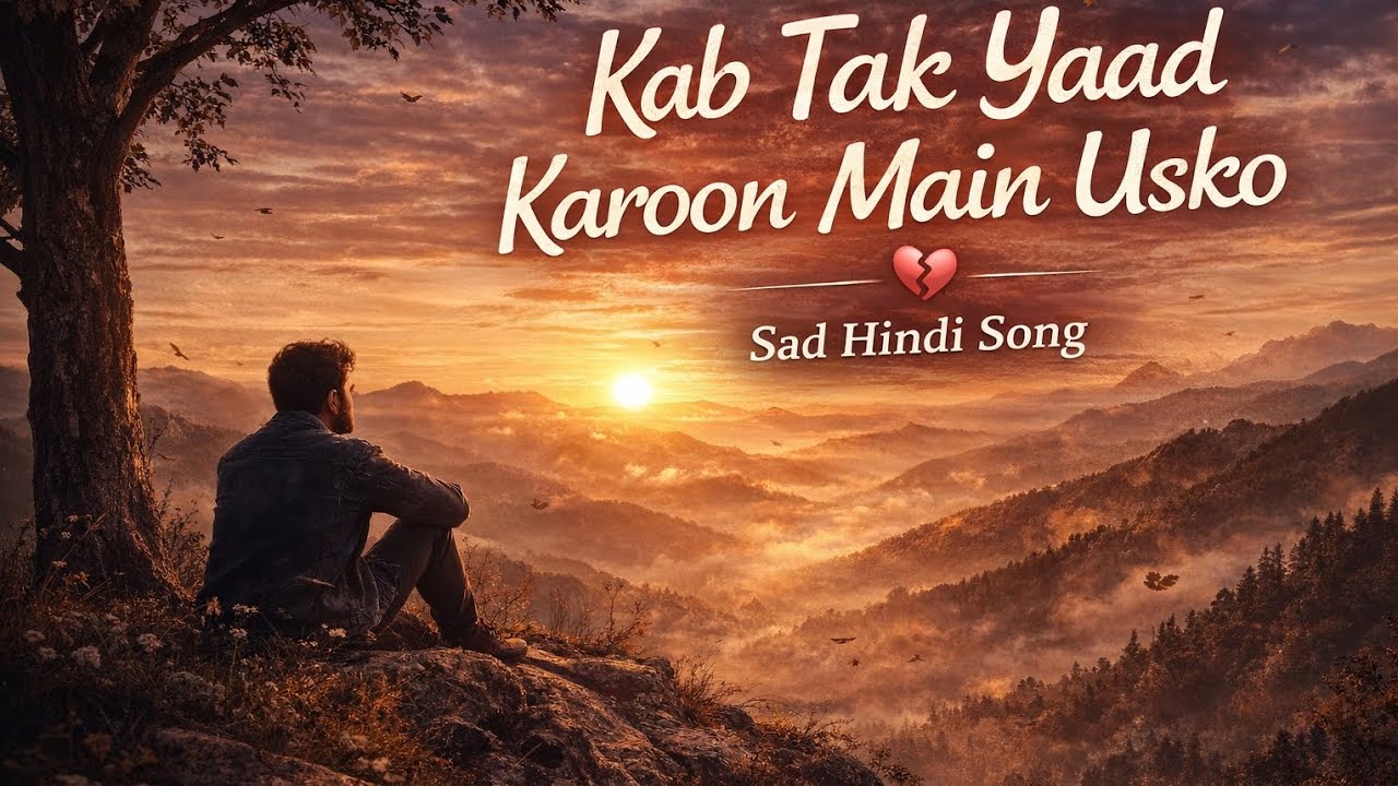 Kab Tak Yaad Karoon Main Usko 💔 | Emotional Sad Hindi Song