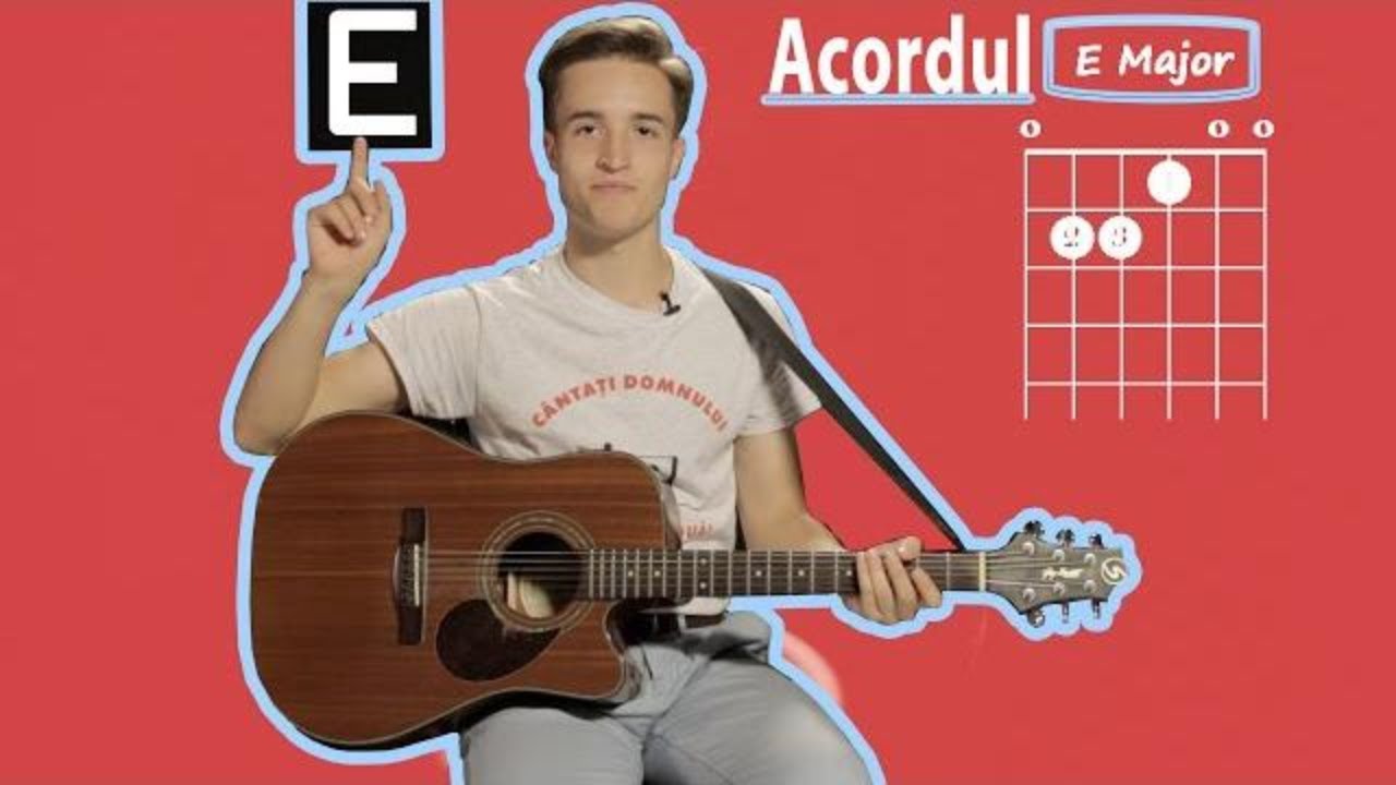 Tutorial la chitară | Acordul Mi major