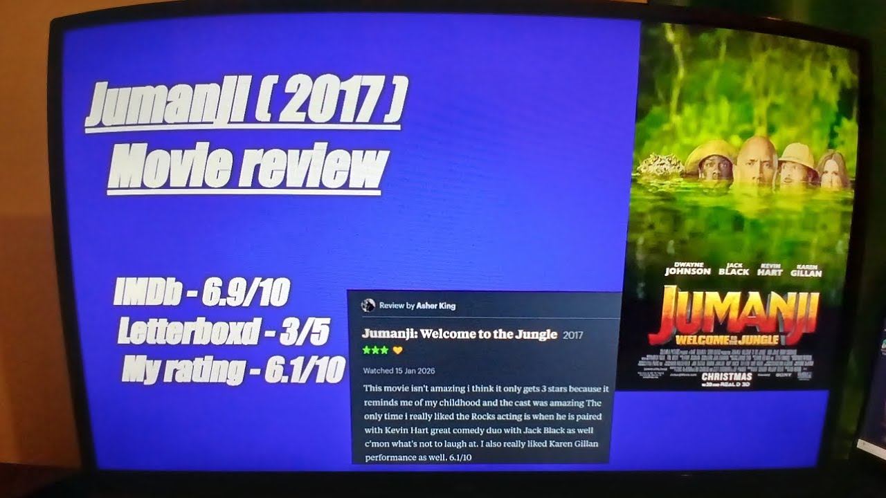 Jumanji 2017 movie review 