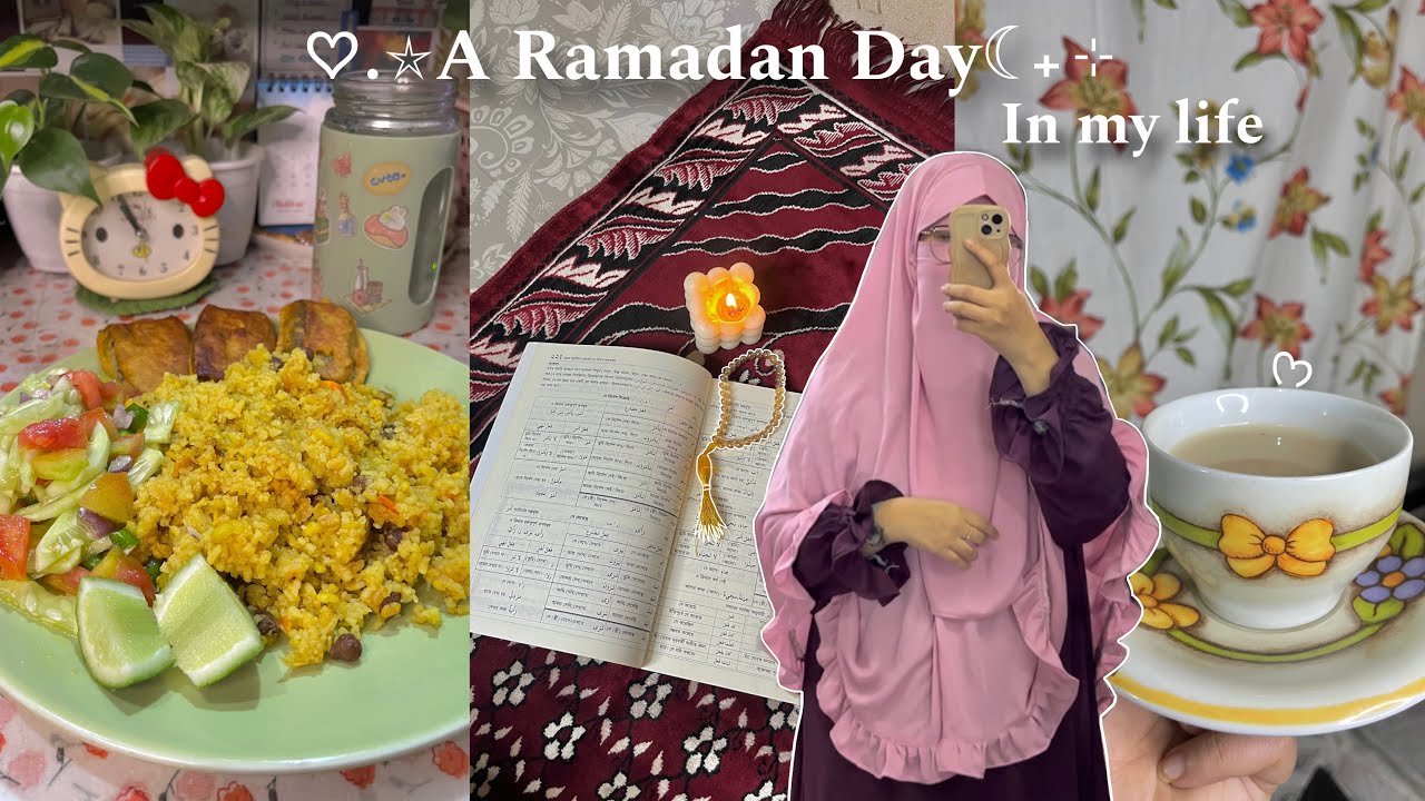 Ramadan vlog 2024🌙 a ramadan day in my life🌱 apparently afrin