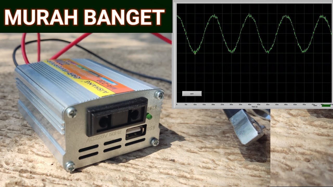 Inverter Listrik Murah 100 Ribuan. Pure Sine Wave..................................................?