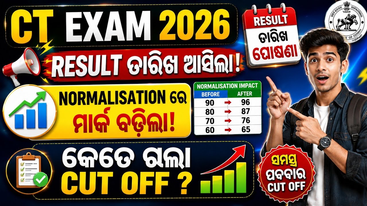 CT exam final result 2026|CT exam cut off marks expected 2026