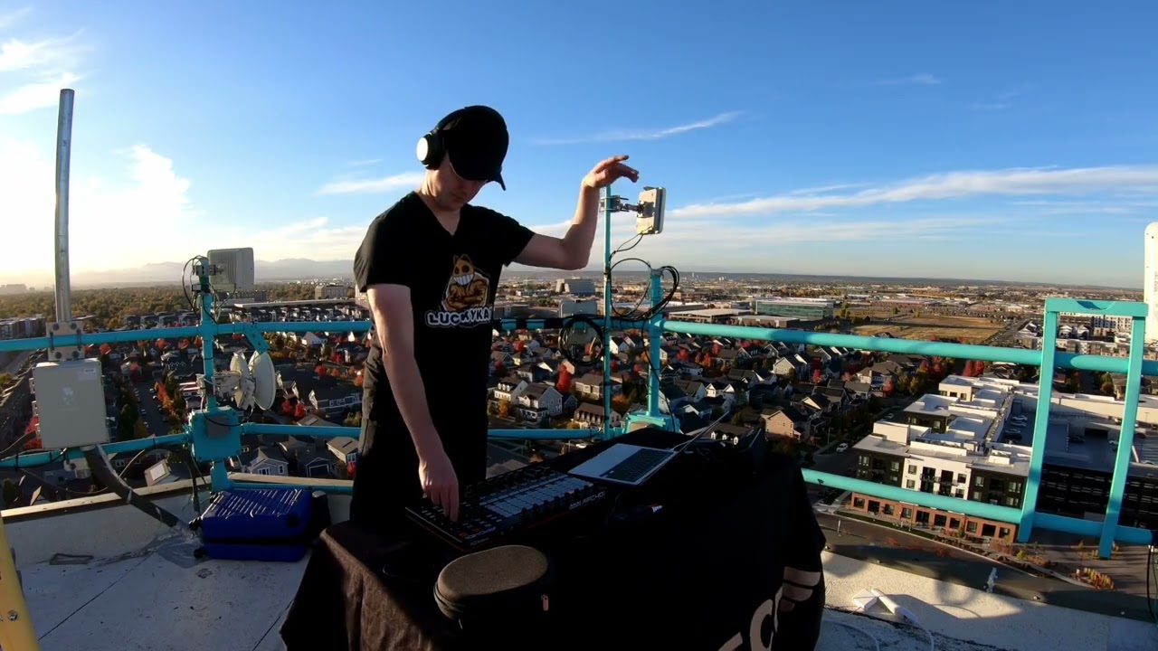 LUCKYKAT - IKB Live at FlyteCo Tower (Old Stapleton Airport Air Traffic Control Tower)✊🎶