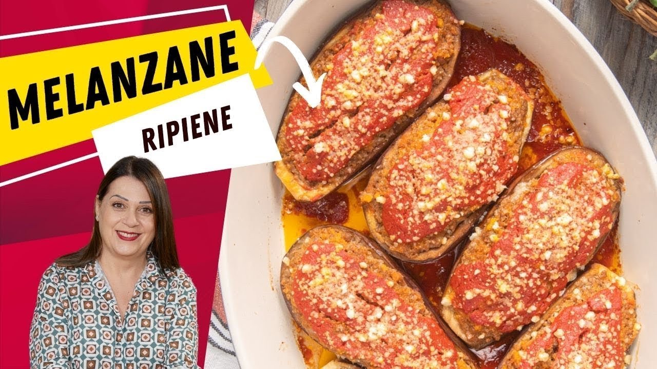 ФАРШИРОВАННЫЕ БАКЛАЖАНЫ, вкусный традиционный рецепт, Соня Пероначи