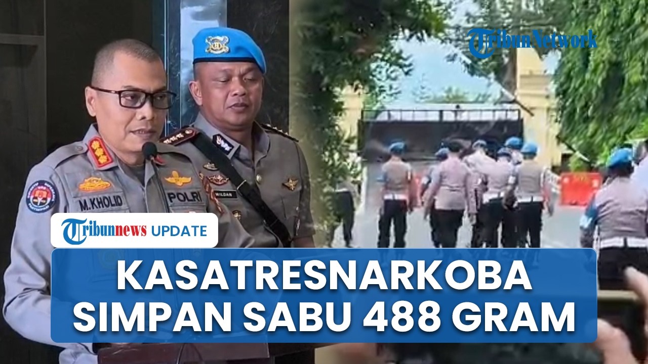 Kasatresnarkoba Polres Bima Kota Jadi Tersangka Kasus Narkoba, Sabu 488 Gram Disimpan di Ruang Kerja