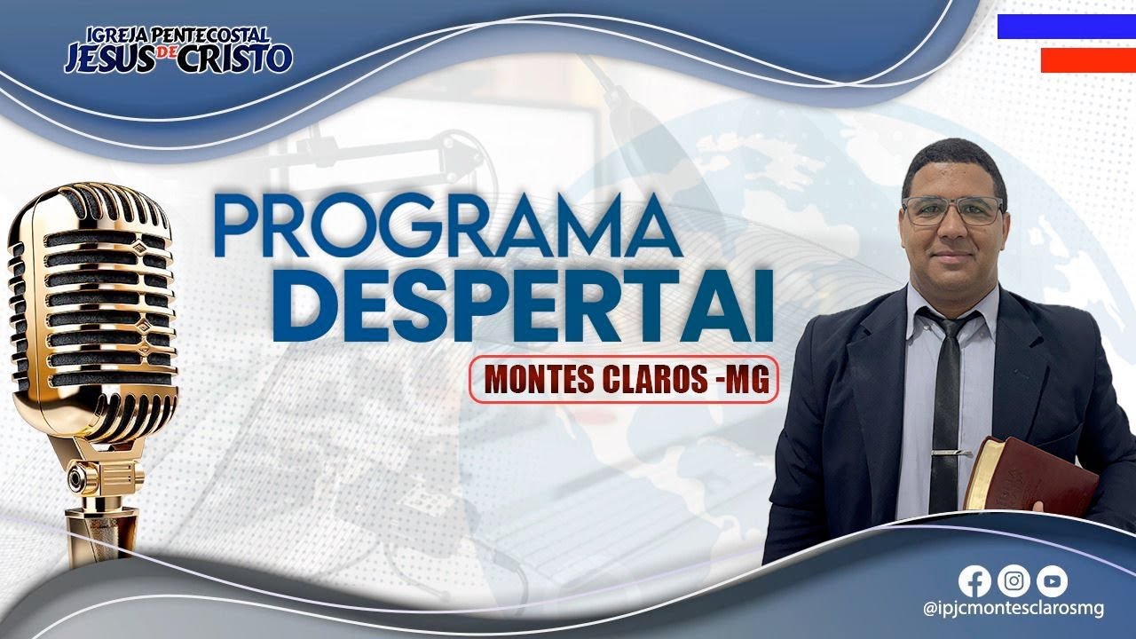 Programa Despertai | Ao Vivo | Sabado manha 31/01/2026 |IPJC Montes Claros