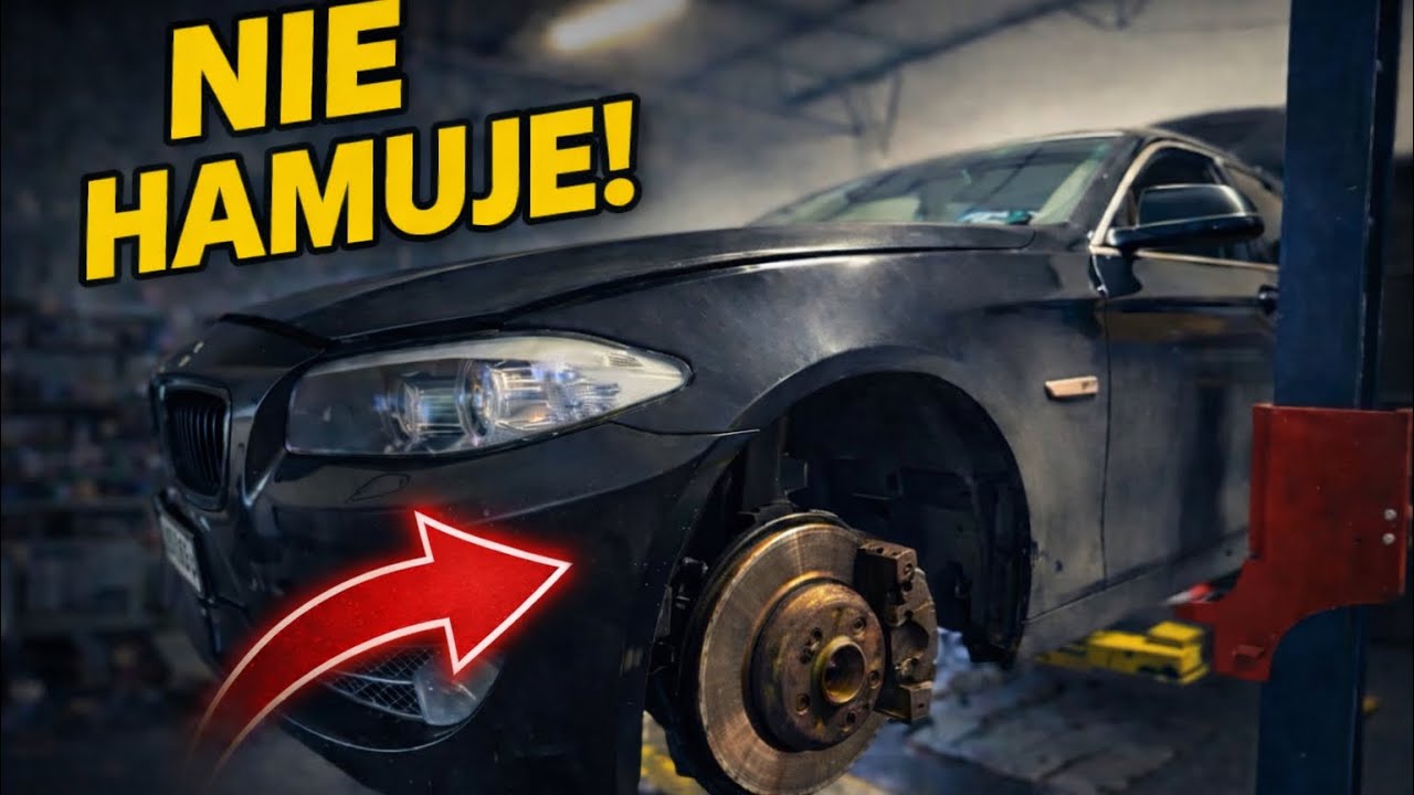 Nie Hamuje Jedno Koło BMW F10 F11 Wymiana Pompy DSC Przegląd PoZakupowy 