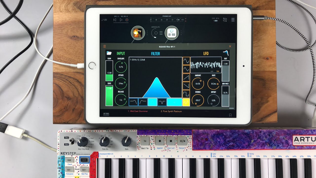 BLEASS Filter - AUv3 Creative Filtering - Pre Release Demo for the iPad