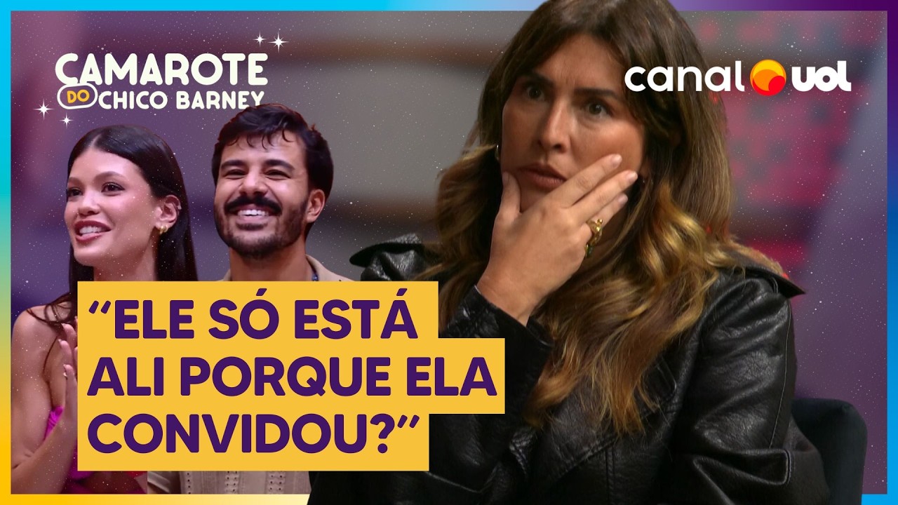Fernanda Paes Leme abre o jogo sobre relação com Vitória Strada e Mateus l Camarote do Chico Barney