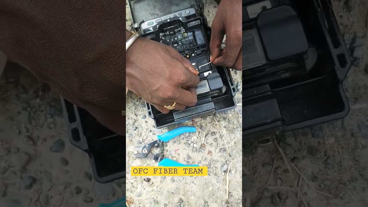 OFC FIBER TEAM  OFC LINE TESTING #shorts #youtubeshorts
