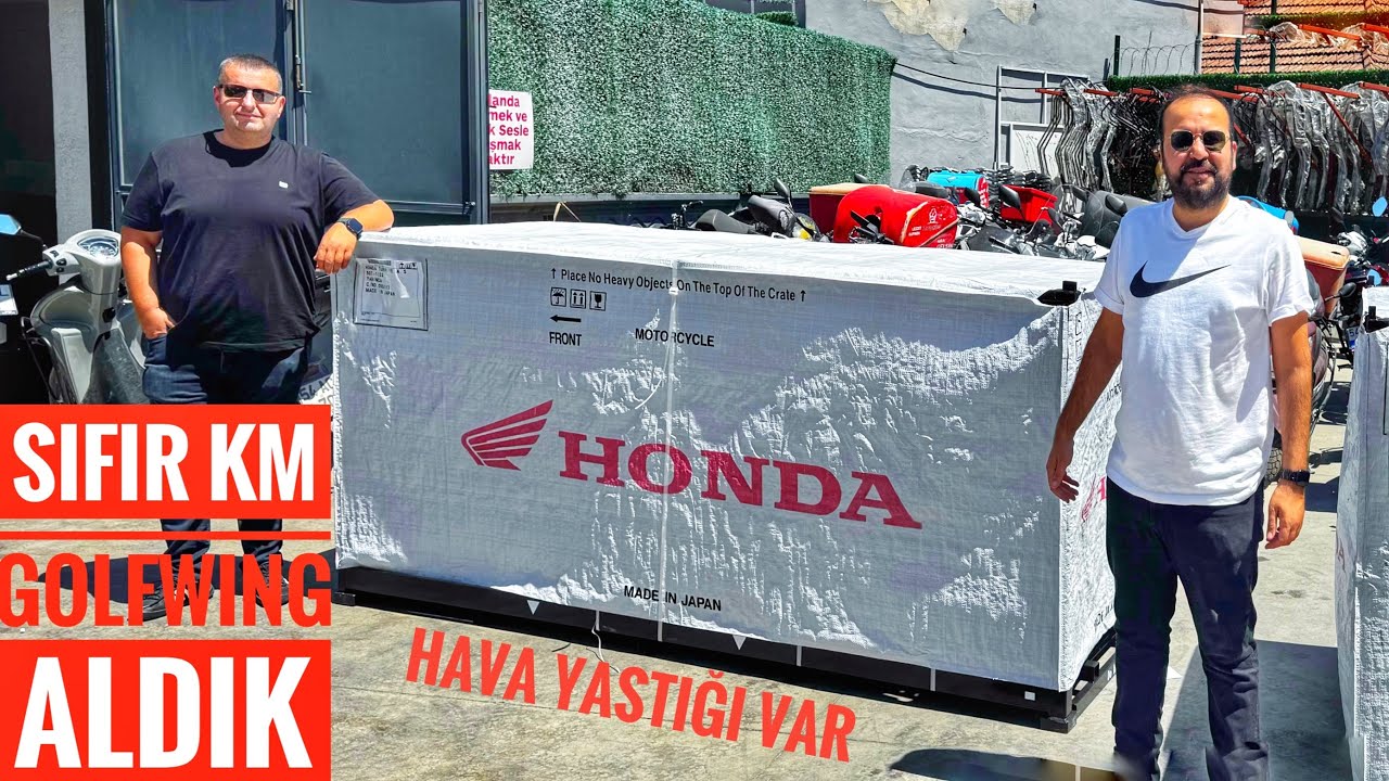 SIFIR KM SUV’DAN PAHALI MOTOSİKLET ALDIK! | HONDA GOLDWING |  HAVA YASTIĞI VAR | KASA AÇILIŞI