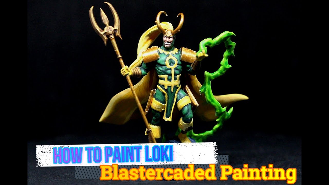 How To Paint Marvel Crisis Protocol: Loki