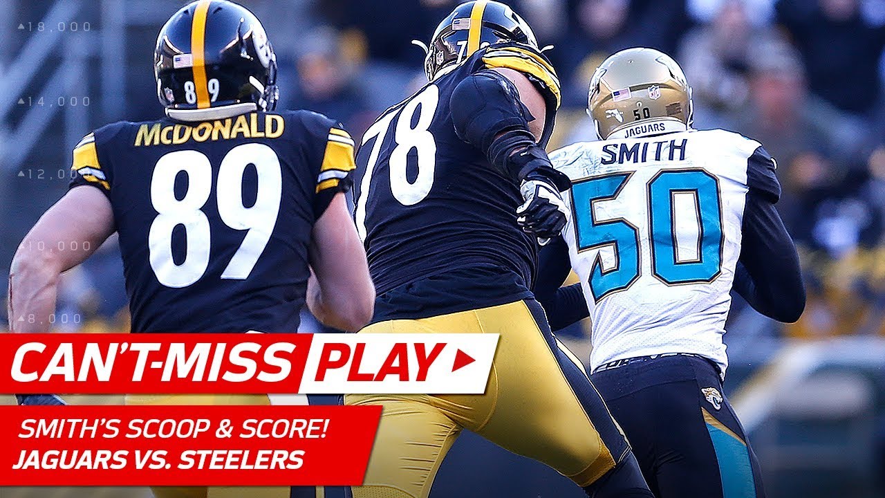Telvin Smith's Speedy Scoop & Score vs. Pittsburgh! | Can't-Miss Play | NFL Divisional Round HLs