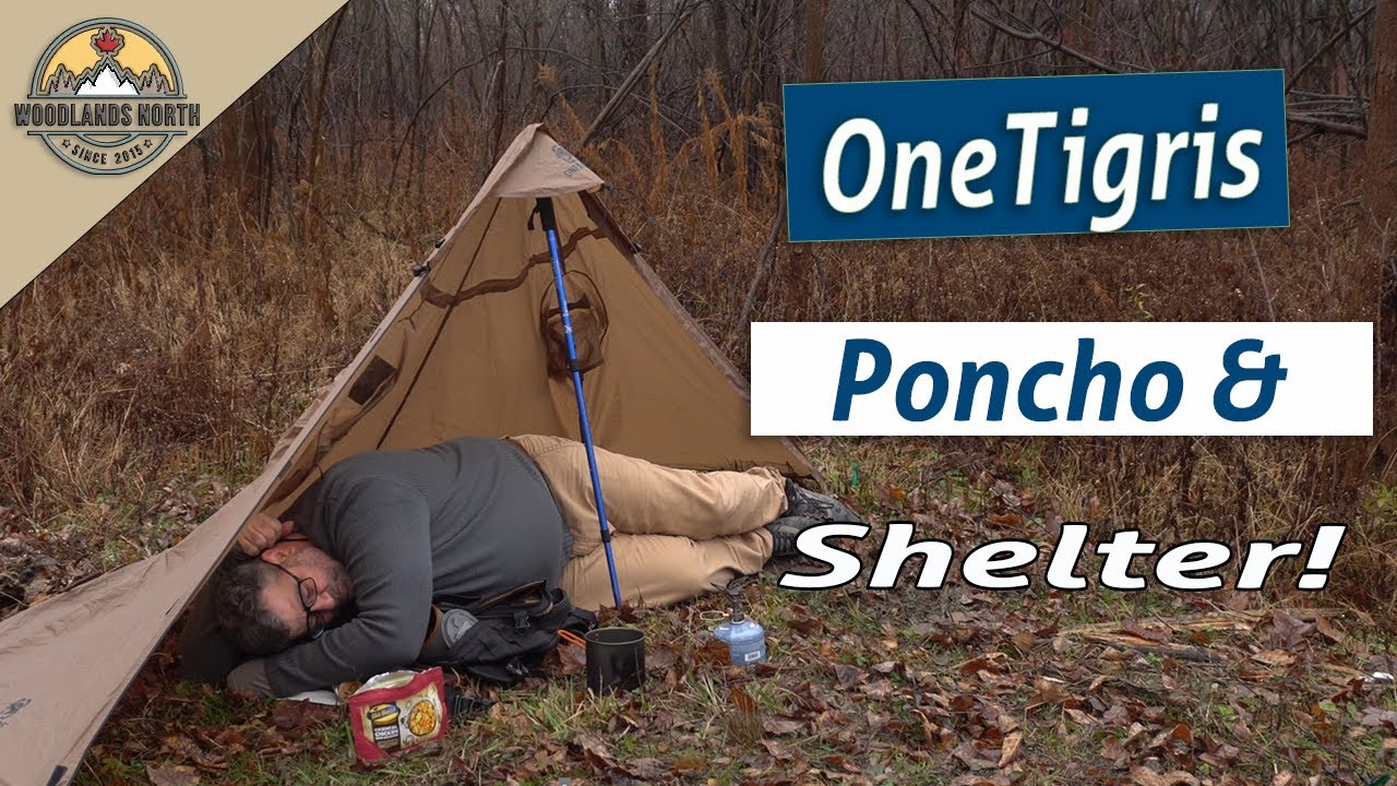OneTigris tentsformer survival poncho and shelter