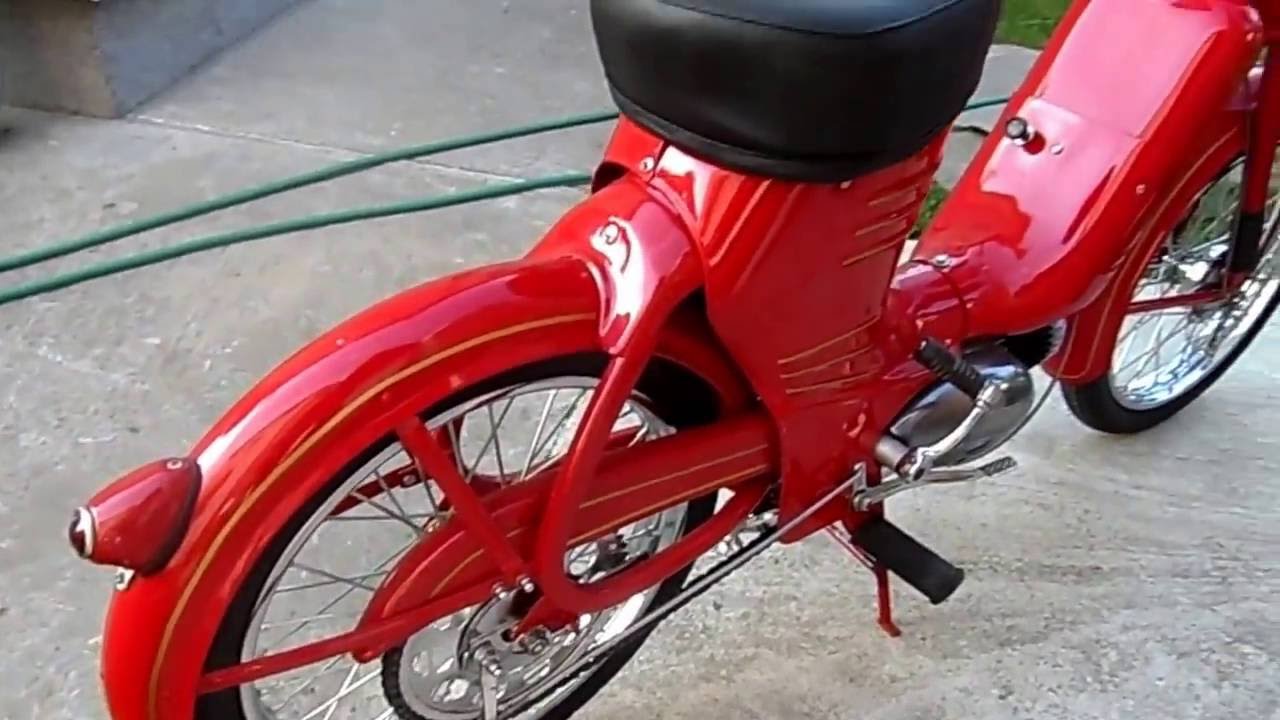 Jawa pionýr 550 Pařez 1957 After restoration