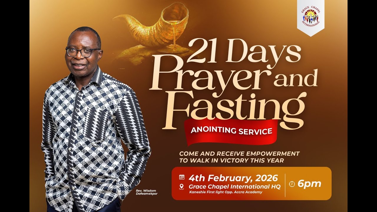 ANOINTING SERVICE || 21DAYS PRAYER & FASTING || OVERFLOW || 4TH FEBRUARY 2026