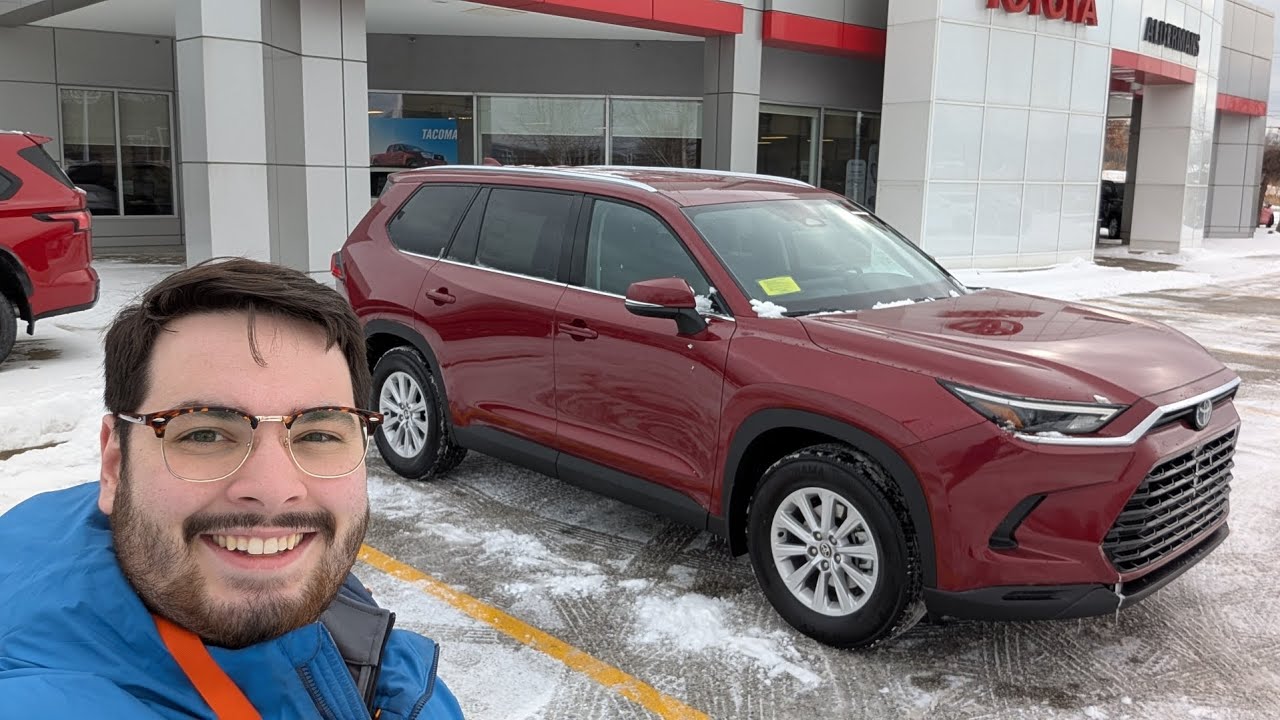 2024 Grand Highlander Hybrid XLE AWD in Ruby Flare Pearl