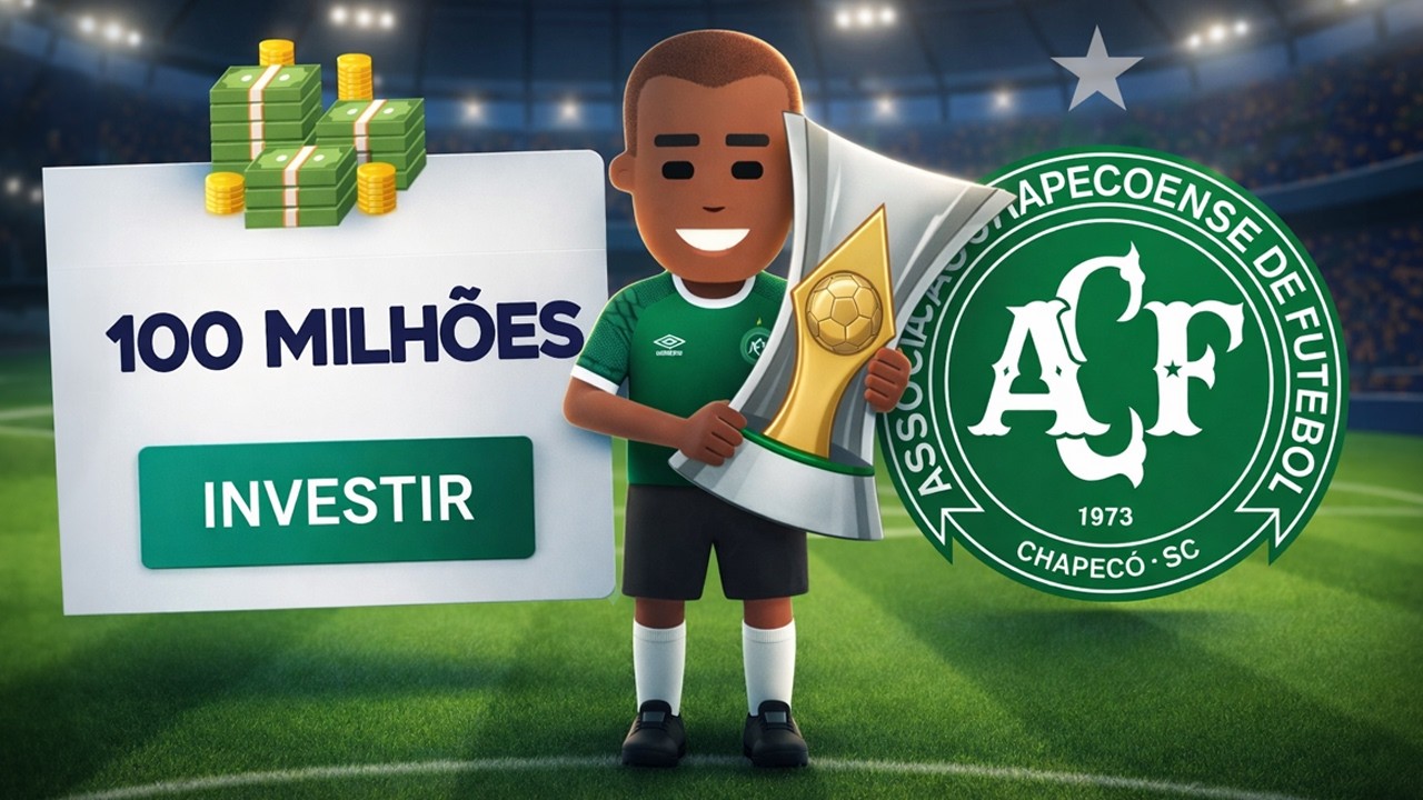 INVESTI 100 MILHÕES NA CHAPECOENSE | WORLD SOCCER CHAMPS