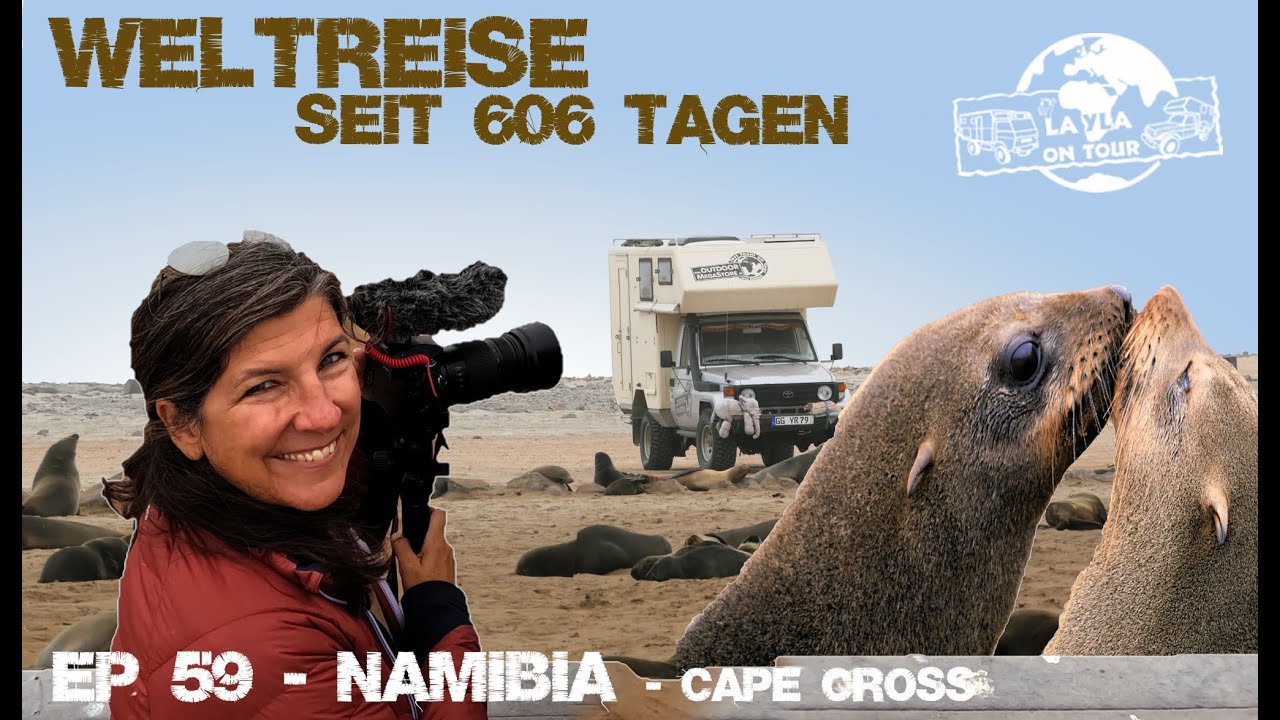 100.000 STINKENDE ROBBEN und NAMIBIAS EISKALTE WÜSTE  |Cape Cross| Weltreise im Expeditionsmobil #59