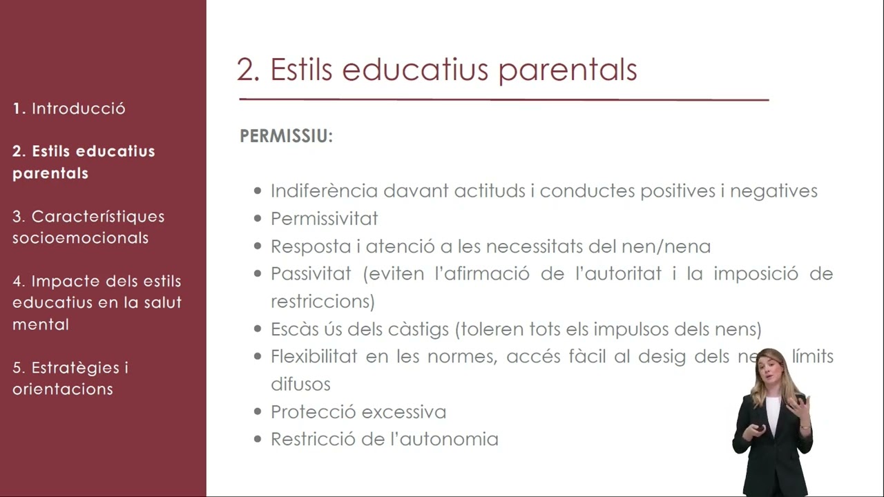 Estils educatius parentals - Dra. Alba Gallach