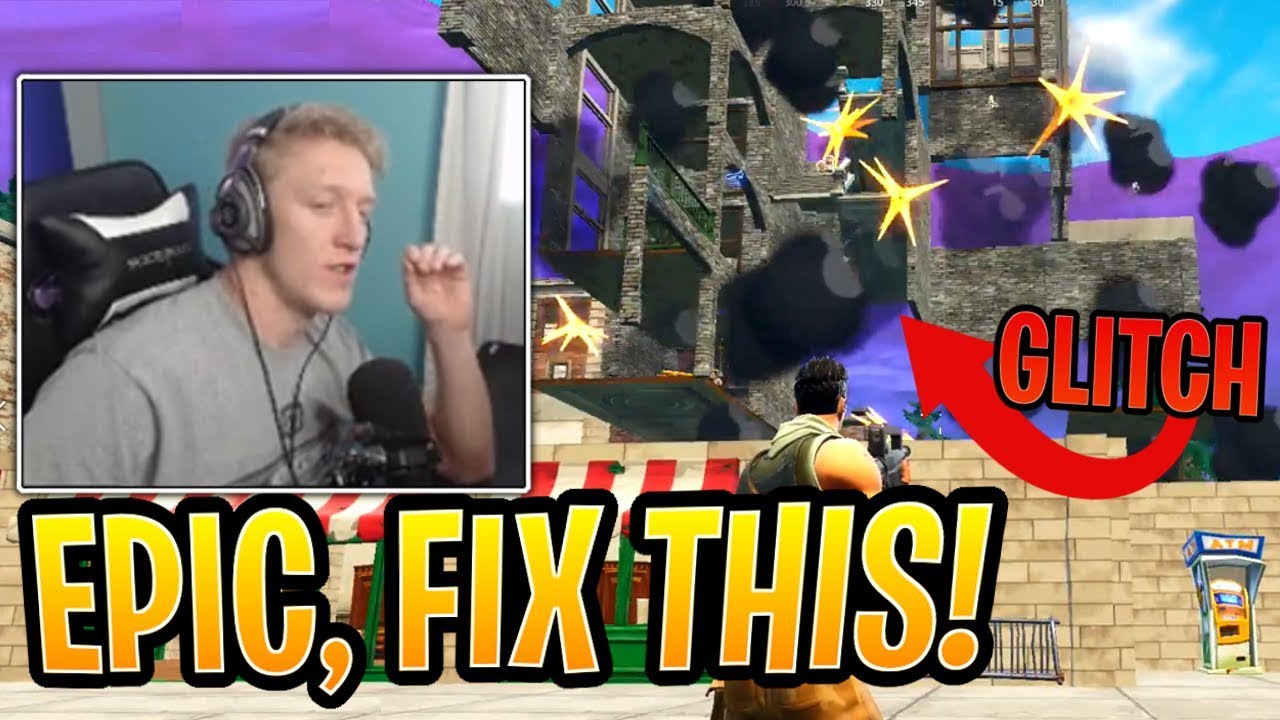 Tfue Shows *NEW* Instant Building Destruction GLITCH! - Fortnite Best and Funny Moments