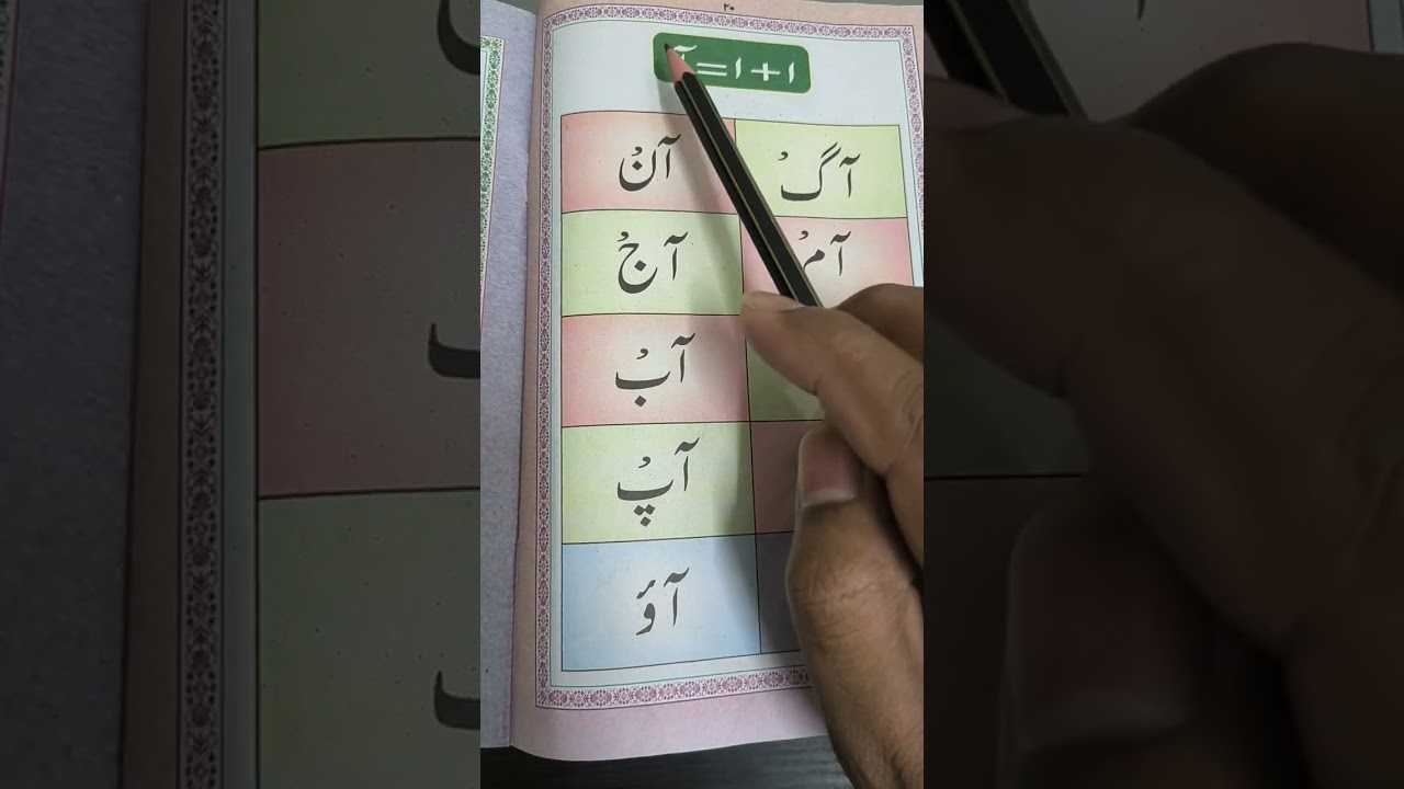 Class 6 - Aao Urdu Sikhein - Waw + hamza