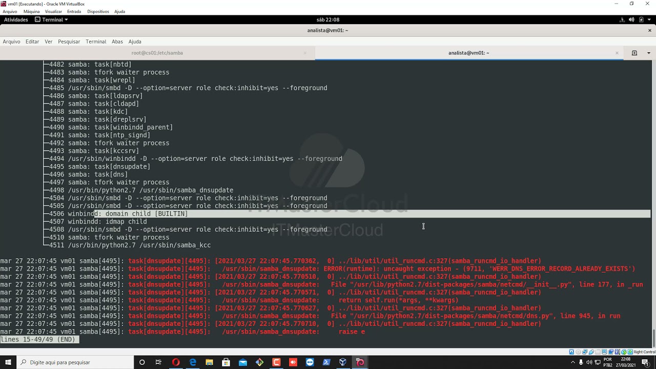 07 - LPIC-3 Regular Samba Maintenance - Backup and Restore TDB file