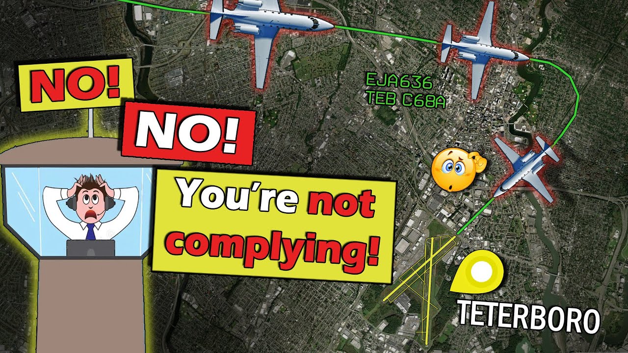 Jet Pilots REPRIMANDED BY CONTROLLER | 