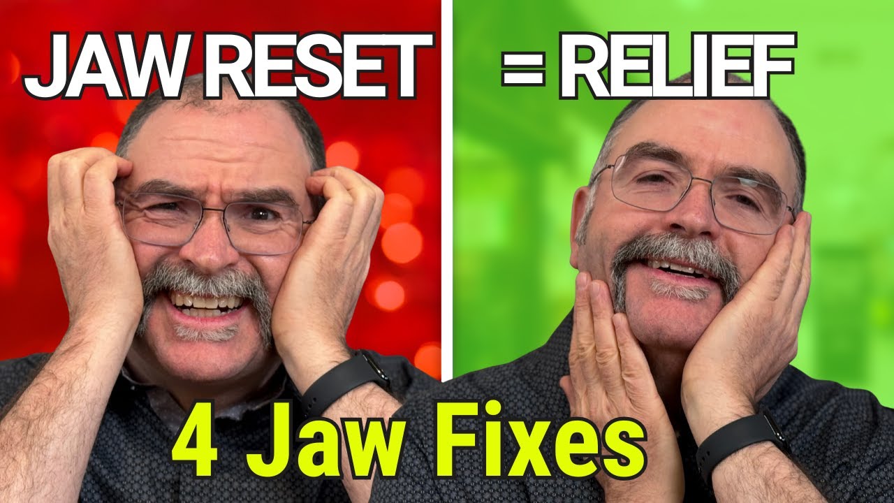 TMJ Relief: 4 Techniques to Relax the Jaw the RIGHT Way