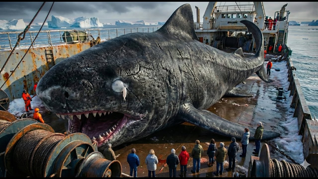 512 Years Old Giant Greenland Shark Explored – Deep Arctic Documentary