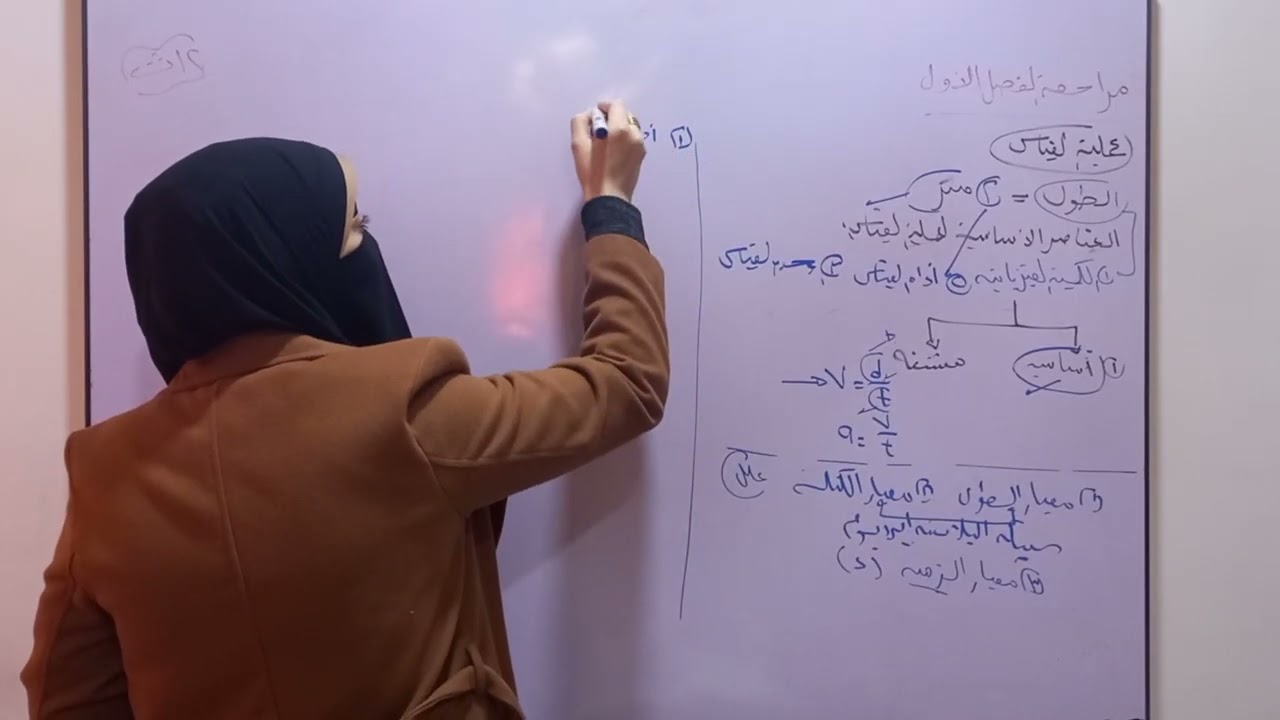 مراجعة الفصل الاول[ القياس الفيزيائي ] / فيزياء ٢ث ٢٠٢٦م/ الترم الاول 