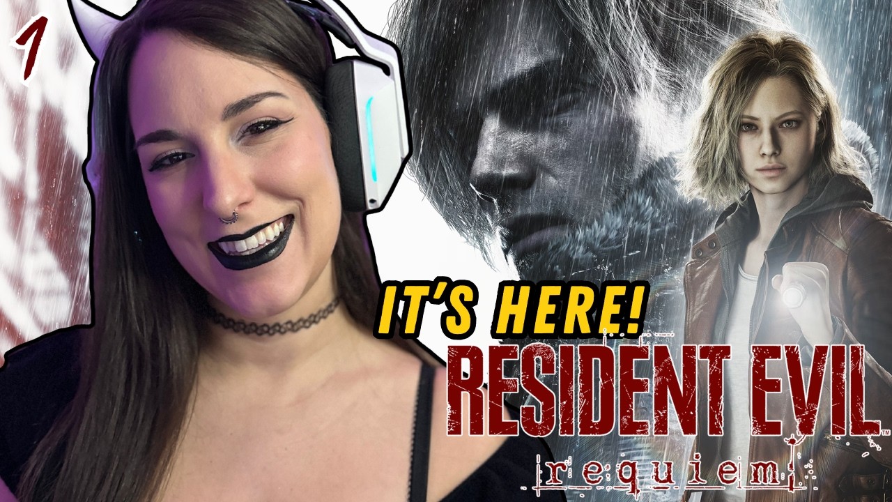 RESIDENT EVIL REQUIEM IS FINALLY HERE!! 💀 full playthrough - part 1