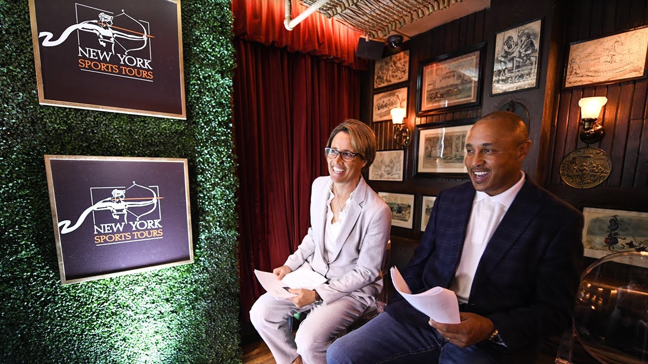 New York Sports Tours: John Starks and Mary Carillo Speak at Launch Event at Historic  Keens | 2018