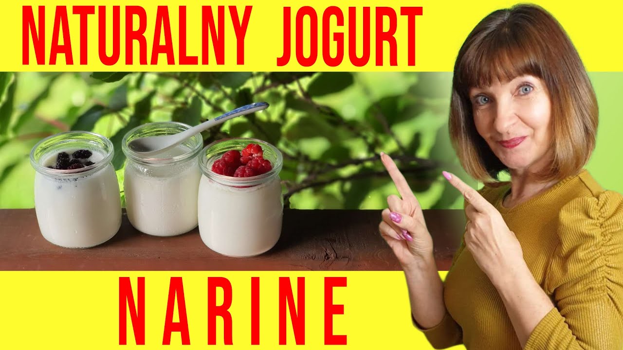 🍀DOMOWY naturalny JOGURT z cudowną bakterią NARINE. 🍀PRZEPIS
